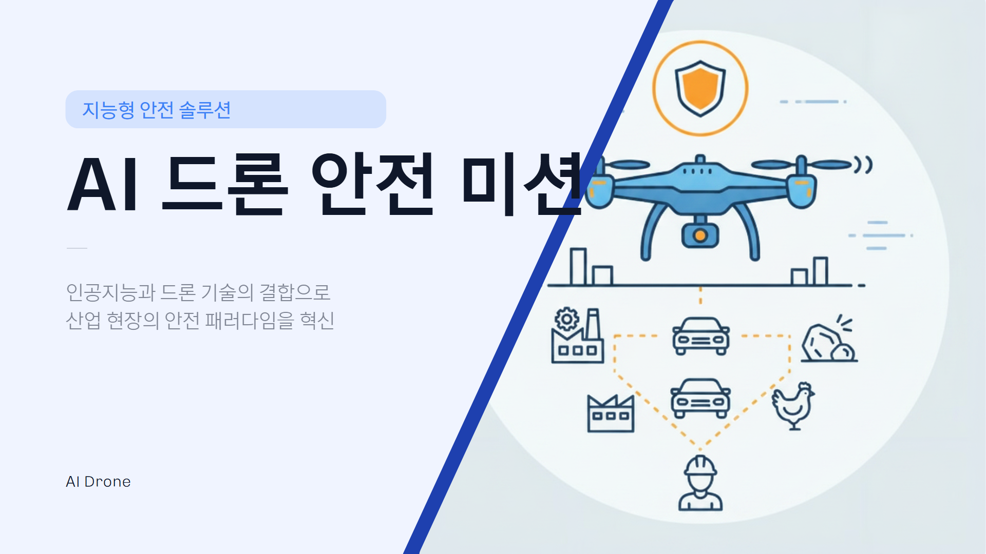 AI 드론 재난안전 미션반 제안서 이미지 1